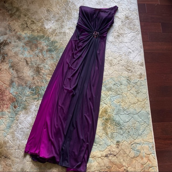 One Shoulder Formal Gown - Picture 1 of 16